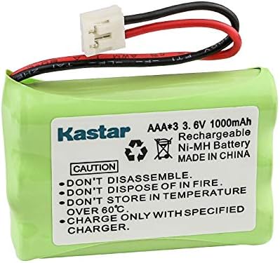 Substituição da bateria do telefone Kastar sem fio para VTech i6789, i6789, IA5829, IA5839, IA5851, IA5859 Telefone sem fio, GE TL96158, VTech 89-1323-00, 80-5848