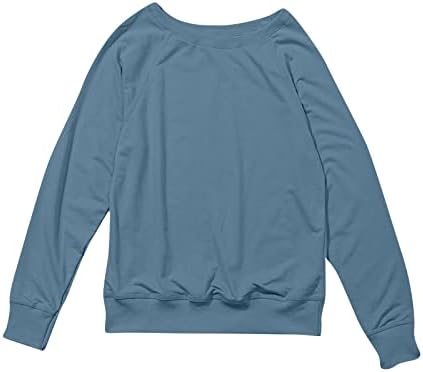 Womens 2022 simples coleta de manga longa e casual de cor de manga longa fino com pullocatrinha de ajuste relaxado camisetas de camisetas