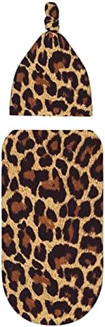 Yiftd Swaddle Blanket Leopard Printe