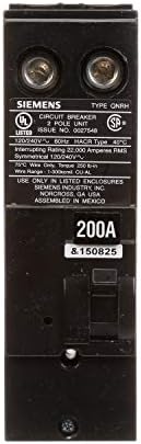 Siemens QN2200RH 200-AMP 2 Polo de disjuntor de 240 volts