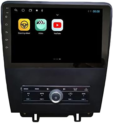 Android 10 Autoradio Navigação de carro Multimídia Player GPS Radio 2.5D Tela de toque ForfordMustang 2010-2014 MC Quad Core