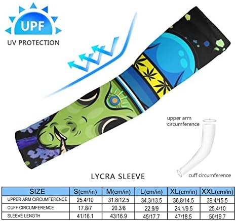 Mangas de braço de proteção solar UV de compressão de resfriamento para homens mulheres