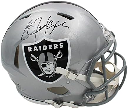 Bo Jackson assinou o Oakland Raiders Speed ​​Helmet Authentic NFL - Capacetes NFL autografados