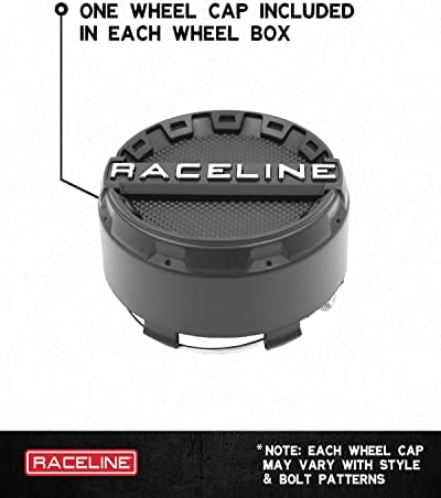 RACELINE WHELS A92B HONSAGE UTV/ATV WHEEL BLACK 12X7 4x110, -47 mm Offset/