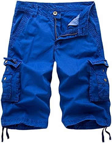 Walldor Summer Athletic Running Outdoor Soild Color Shorts Para homens Trabalho casual diário Use shorts de cordão