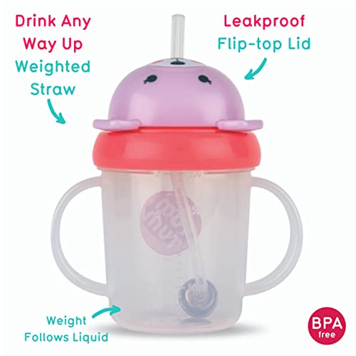 Tum Tippy Up Flow Flow Sippy Cup, Sippy Cup para crianças pequenas, 200ml, BPA grátis