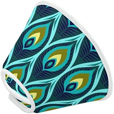 Abstract Geometical Print Print Cone Pet Recuperação Elizabeth Collar Protective for After Surgery