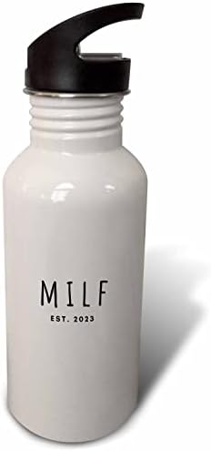 3drose MILF EST 2023 - Presente engraçado de mãe nova para o bebê nascido em 2023 ... - garrafas de água