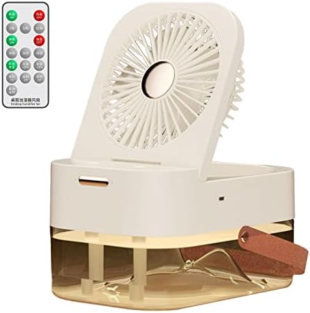 Fenter desktop umidificador ventilador de umidificador spray spray portátil Night Speed ​​Speed ​​Ajuste Resfriamento de ar do ar para o escritório da mesa Domor