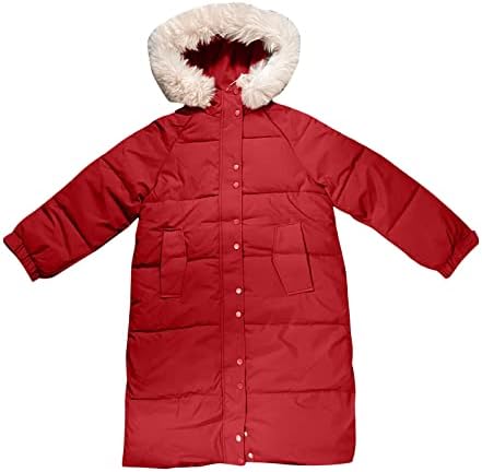 Jaqueta acolchoada do inverno para mulheres, com casaco de pão de pão médio comprido e espessado, casacos de inverno feminino