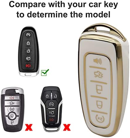 Para Ford Key FOB Tampa com keychain de meta