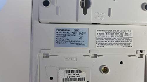 Panasonic KX-T7030 KX-T7030-W 12 Button Exibir SpeakerPhone White
