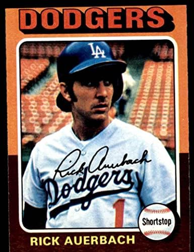 1975 Topps # 588 Rick Auerbach Los Angeles Dodgers VG Dodgers