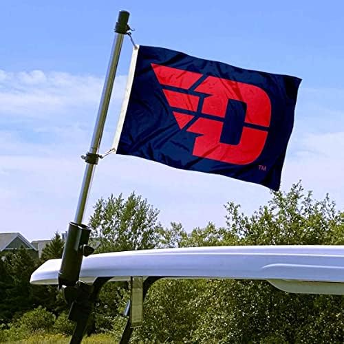 Dayton Flyers Boat e Mini Flag and Flag Poster Mount Mount Set