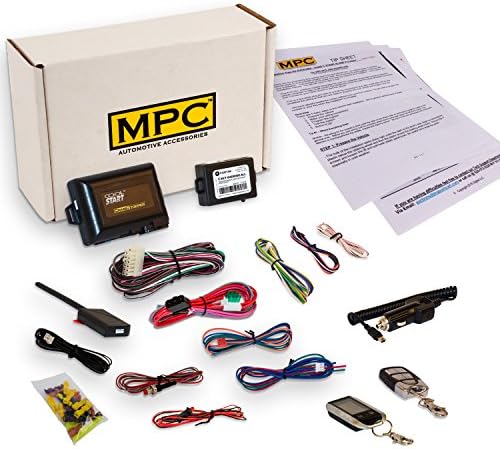 MPC Complete 2 Way LCD Remote Start Kit com entrada sem chave para 1999-2002 Mercury Cougar