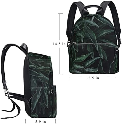 Mochila de viagem VBFOFBV, mochila de laptop para homens, mochila de moda, folhas verdes