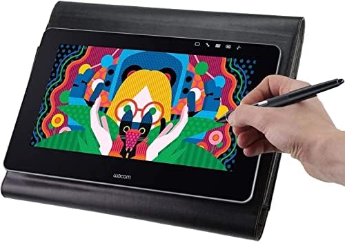 Broonel Leather Graphics Tablet Folio Caso - Compatível com RichGV LCD Writing Tablet de 8,5 polegadas