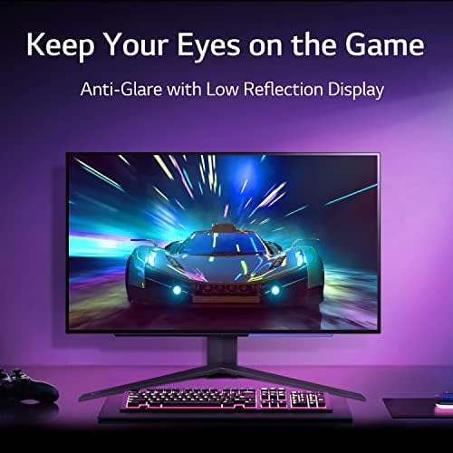 LG 27 UltraGear ™ OLED QHD Gaming Monitor com 240Hz .03ms GTG & Nvidia® G-Sync® Compatível