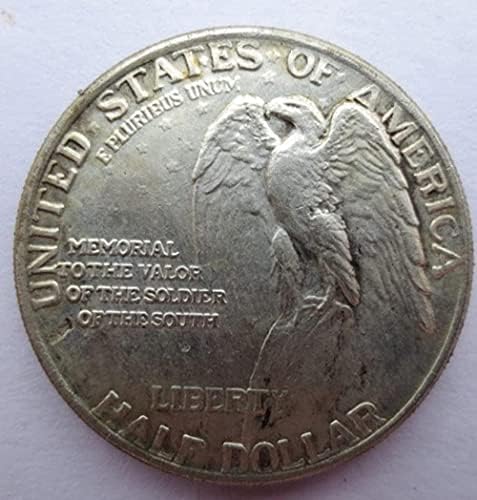 Chenchen Copy Moedas Comemorativas Moedas Raras Antigas Americano 1925 Mountanha de Pedras Montanha Mada de Prata Moeda