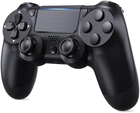 Controlador de jogo sem fio YCZHDV P4 Compatível com 4/pro/pc com motores de movimento e sensor de tecnologia de 6 eixos