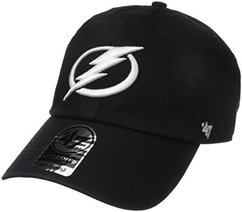 '47 NHL Tampa Bay Lightning Limpe o chapéu ajustável, um tamanho, preto