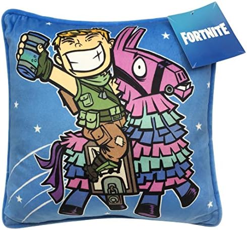 Jay Franco Fortnite Ranger e Llama Decorative Pillow Capa - Tampa de travesseiro de arremesso - cama super macia