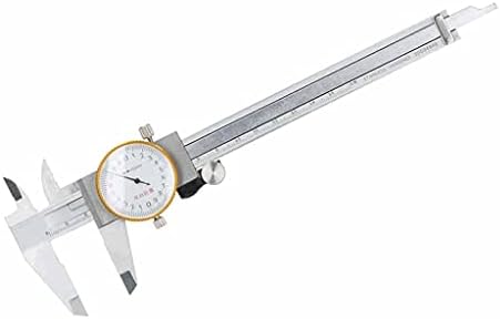 N/A Dial Paliper Vernier 0,02mm Manual de Medição de Aço Anterior de Aço Anterior de 0,02 mm 0-150mm