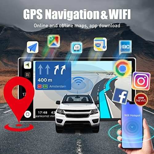 WOSTOKE Tesla Style 9,7 Android Radio CarPlay Android AutoRadio Navigação de carro Multimídia GPS RDS RDS DSP BT Substituição de unidade
