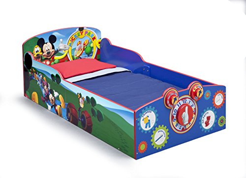 Delta Children Wood Toddler Bed - GreenGuard Gold Certified, Disney/Pixar Cars