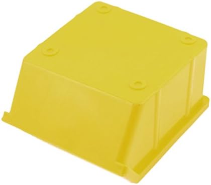 Os organizadores de ferramentas amarelas do Aexit HFSL-2 abriam componentes frontais peças artesanais de empilhamento de caixas de ferramentas Bin Bin Container