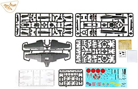 Prop Clear - Ki -51 SONIA CP72011 1/72 SCALE MODEL KIT, comprimento 128 mm