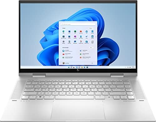 HP-Envy X360 2-em-1 Laptop de tela de toque de 15,6 , tela FHD IPS, Intel Core i5-1135G7, Intel Iris XE Graphics, Wi-Fi 6, carga rápida, impressão digital