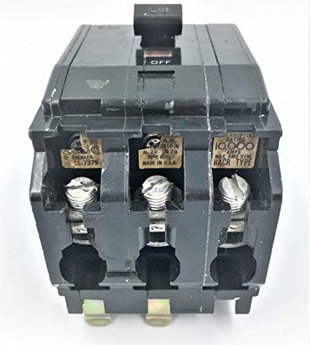 Disjuntor de circuito em miniatura elétrica Schneider 240 qo360 2 pol. Janela de inspeção ocular elétrica