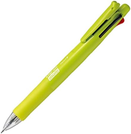 Zebra Clip-on Multi F Series 0,7 mm Ballpo Multi Pen/lápis 0,5 mm, corpo verde ativo