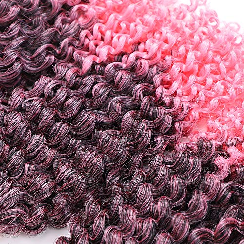 Cabelo de torção de paixão - 8 polegadas 9 pequenos pacotes de tranças encaracoladas de cabelo de crochê para mulheres negras, ombre jerry surls tranças
