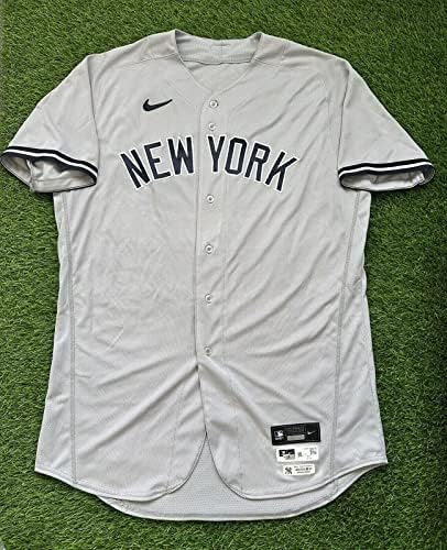 Juiz Aaron New York Yankees Player emitiu Jersey MLB AUTH 2022 HR's 61/62 - jogo MLB usou camisas