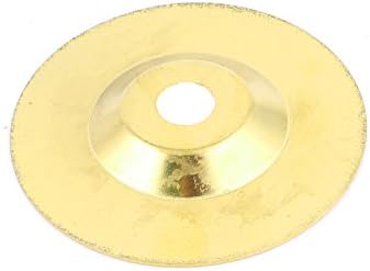 Aexit 100mm DIA Rodas abrasivas e discos redonda de vidro redondo telha de diamante de corte de corte de corte de corte