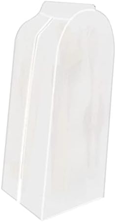 Valiclud Cover Roupas Organizador Casote de calça Capa protetora PEVA transparente na bolsa de roupas domésticas