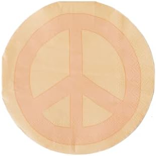 Suprimentos para festas Jollity & Co | Nudários de coquetel de paz e amor da paz | Ótimo para a Páscoa, chuveiros