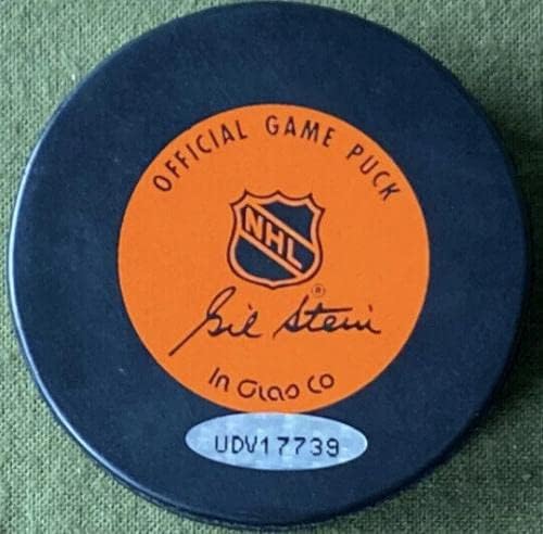 Wayne Gretzky assinou Los Angeles Kings Uda Deck Upper Puck Blues Oilers L @@ K - Autografado NHL Pucks