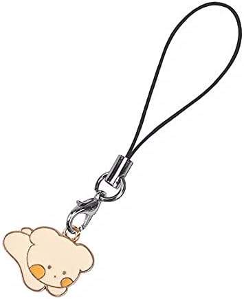 Bunny Cute Cute Acessórios de telefone Pets Bag Decoration Anime Keychains Telefone Charm de cordão de cordão