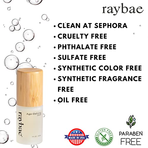 Raybae - soro de rugas milagrosas que desafiam a idade natural | Cuidados com a pele simples, limpos e sustentáveis