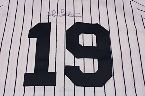 Al Leiter assinou o majestoso autêntico Yankees Jersey Autograph JSA COA D1162 - Jerseys autografadas da MLB