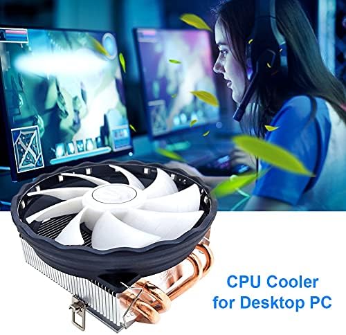 Radiador de resfriador CPU de 120 mm HFDGDFK 4 3pin PWM 130W PC Computer Refrigeing Film