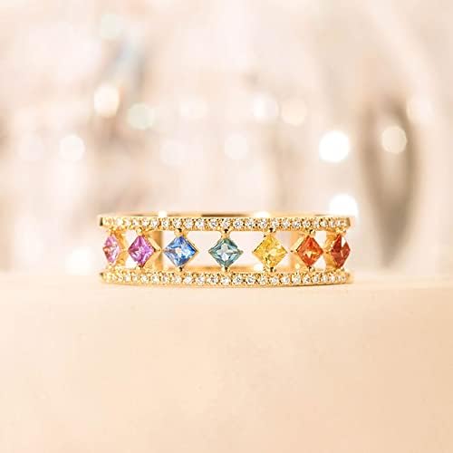 Soehir noivado Round Cut Zirconia Women's Wedding Rings Anéis de jóias feminino Ringos femininos de diamante feminino