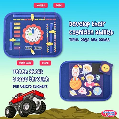 Bobo Bobo Montessori Busy Board para Toys de Avião de Placa de Placa para crianças para crianças para crianças de 1 ano, quadro de atividades