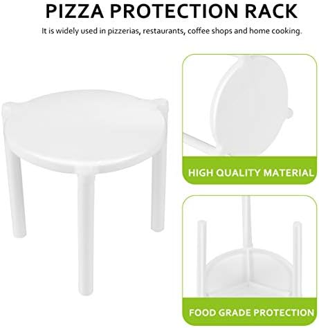 Queijo economiza pizza pizza rack stand 100pcs comprimido pizza economiza stand pilha de tripé de plástico branco para restaurante pizza pizza stand pizza stand pizza tripé