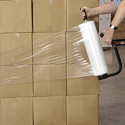 Marca parceira marca PSF156 Blown Hand Stretch Film, 15 x 60 gemege x 2000 ', claro