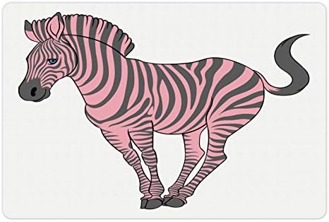 Ambesonne Pink Zebra Pet tape