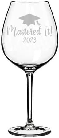 Mip Wine Glass Goblet Dominou It 2023 Graduation Masters Great Presente